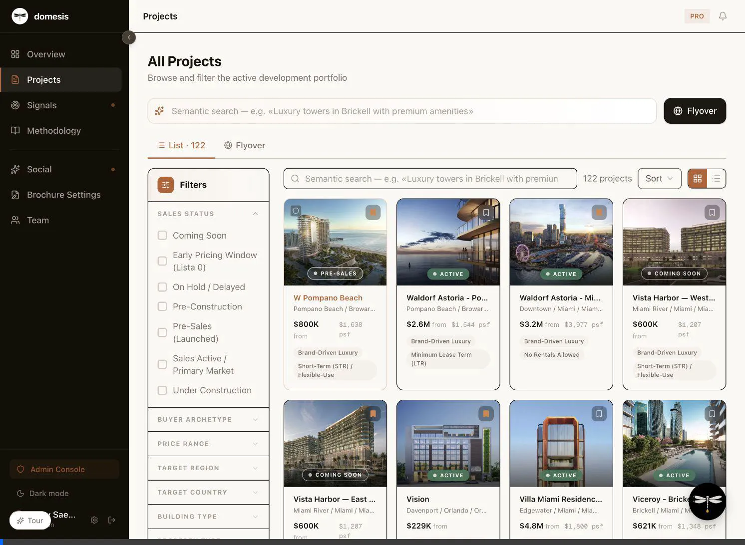 Domesis Semantic Search demo